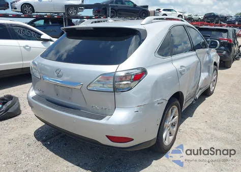 2010 Lexus Rx 350 z USA, uszkodzony, nr VIN 2T2ZK1BA4AC017643
